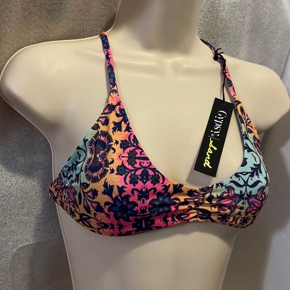 $40 - Anthropology Gypsy 05 Sand triangle swim top MIX & MATCH - Picture 2 of 5